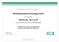 Der Reinhalteverband Tennengau Nord schützt unser Klima